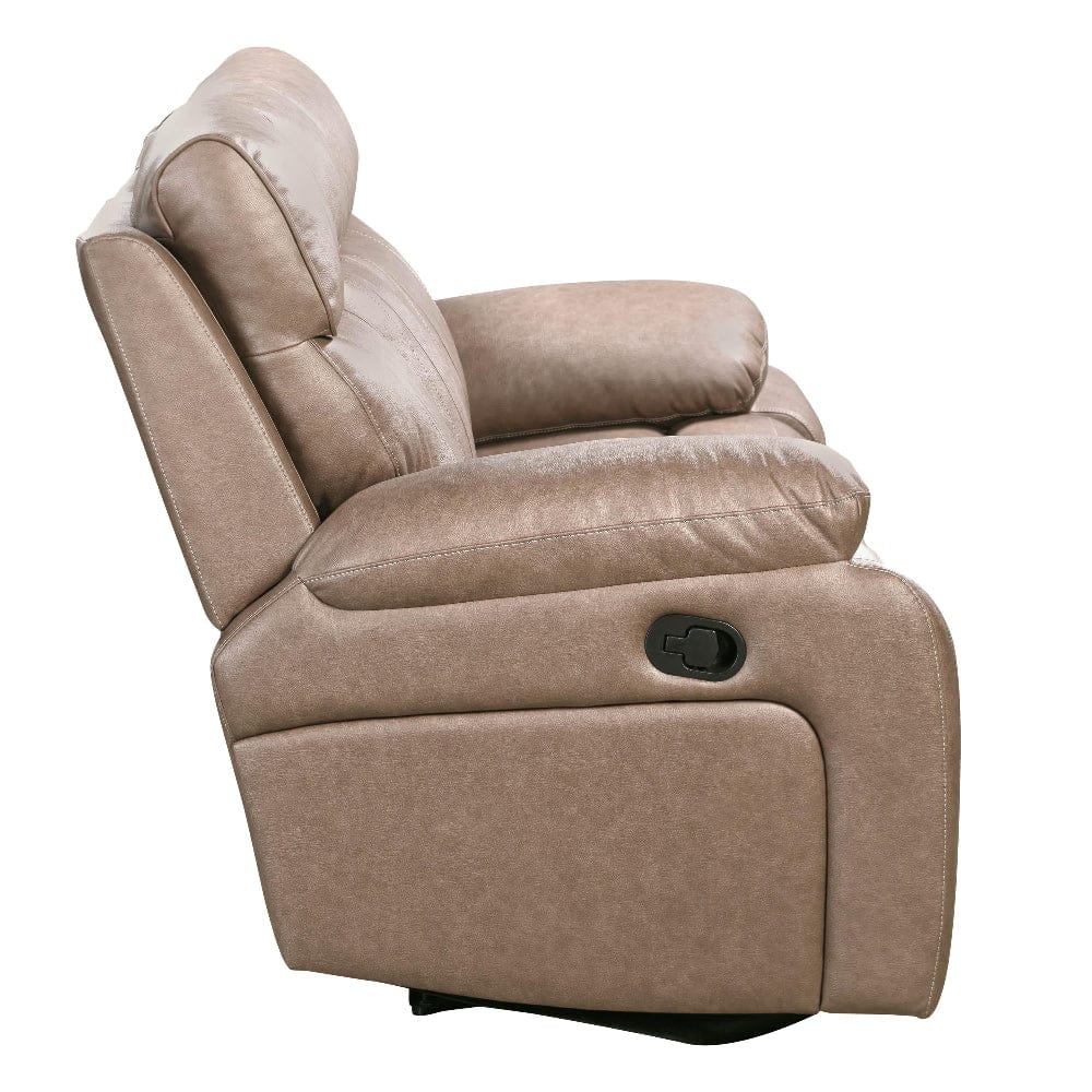 Parker House -  Theon - Stokes Toffee Manual Reclining Sofa Loveseat and Recliner - MTHE-421-STOF view 10