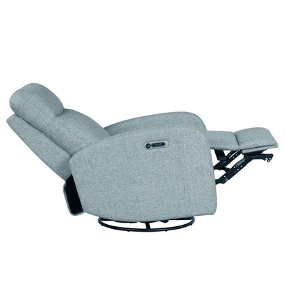 Parker House -  Thriller - Natural Beauty Blue Power Swivel Glider Recliner (Set of 2) - MTHR#812GSP-2-NBB veiw 5