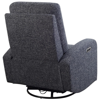 Parker House - Thriller - Natural Beauty Denim Power Swivel Glider Recliner - MTHR#812GSP-NBD view 7