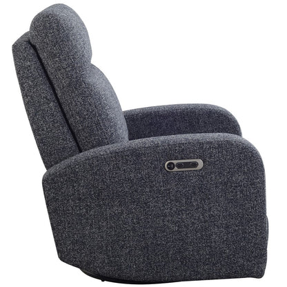Parker House - Thriller - Natural Beauty Denim Power Swivel Glider Recliner - MTHR#812GSP-NBD view 8