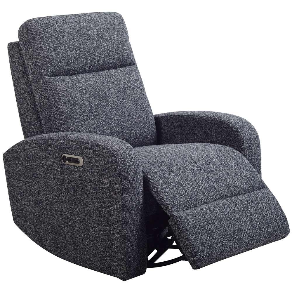 Parker House -  Thriller - Natural Beauty Denim Power Swivel Glider Recliner (Set of 2) - MTHR#812GSP-2-NBD view 3
