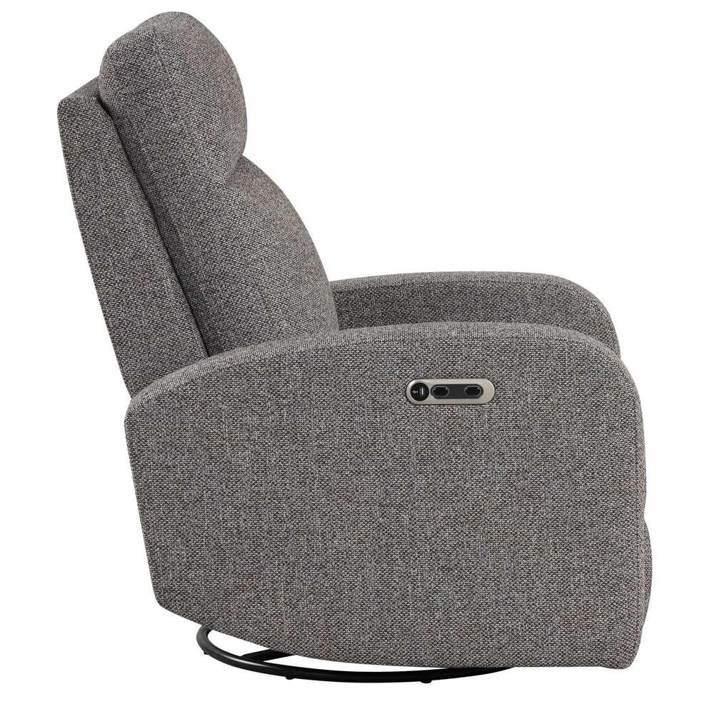 Parker House -  Thriller - Natural Beauty Grey Power Swivel Glider Recliner (Set of 2) - MTHR#812GSP-2-NBG view 5