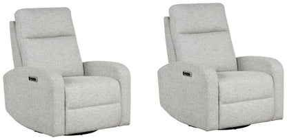 Parker House -  Thriller - Natural Beauty Multi Power Swivel Glider Recliner (Set of 2) - MTHR#812GSP-2-NBM veiw 3