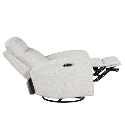 Parker House -  Thriller - Natural Beauty Quartz Power Swivel Glider Recliner (Set of 2) - MTHR#812GSP-2-NBQ view 7