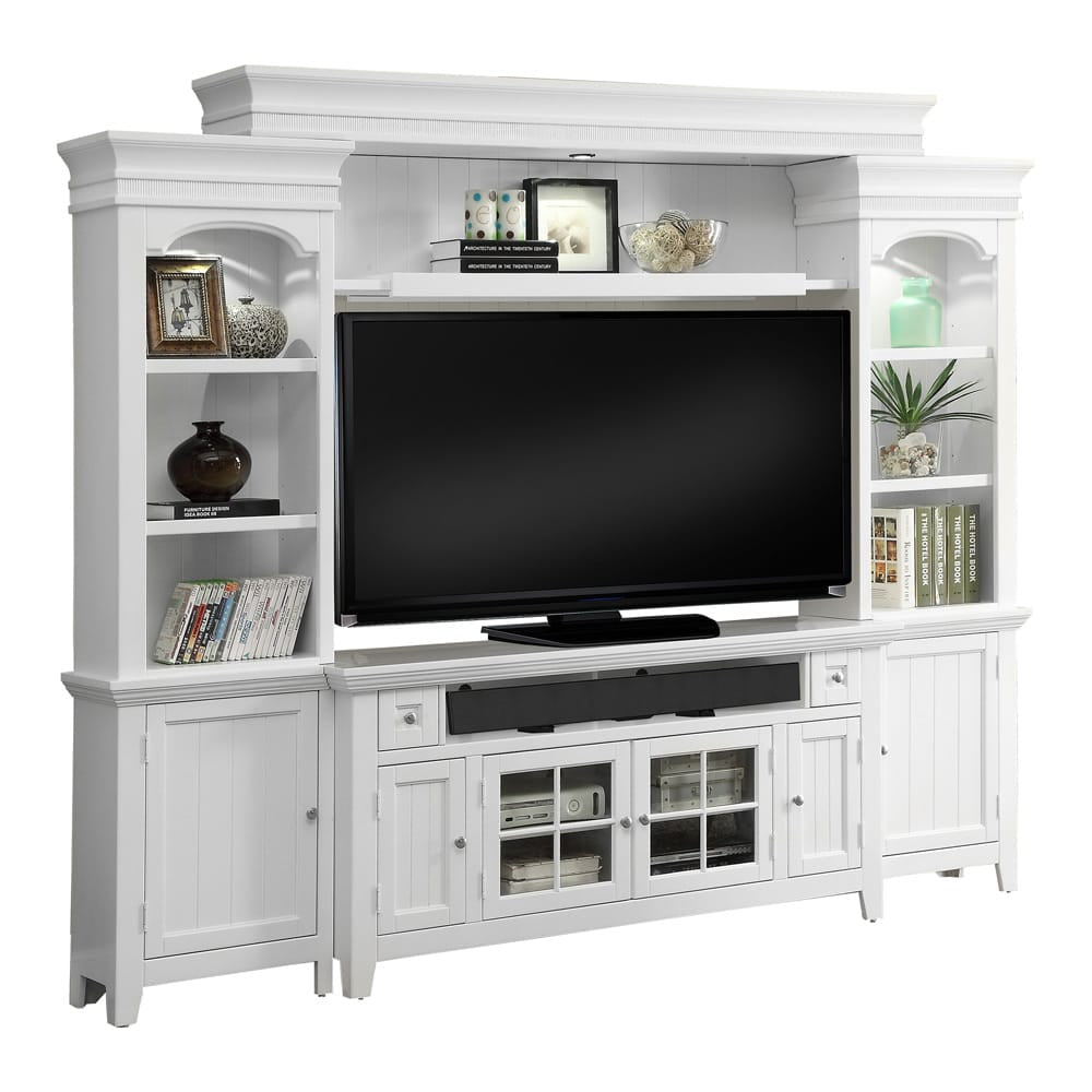 Parker House - Tidewater 62in TV Console in Vintage White - TID#62 view 3