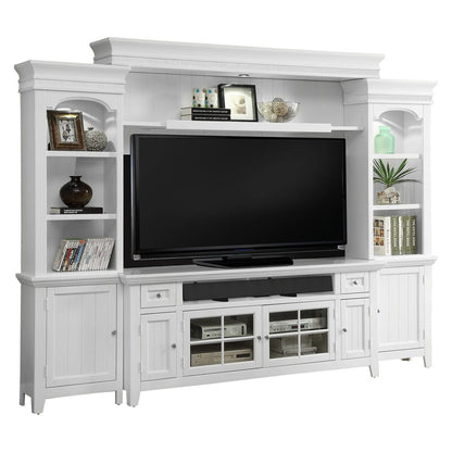 Parker House - Tidewater 72in TV Console in Vintage White - TID#72 view 3
