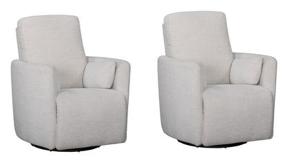 Parker House - Turner - Mascarpone Manual Swivel Glider Recliner (Set of 2) - Mascarpone - MTUR-KIT-812GS-2-MSCP view 1