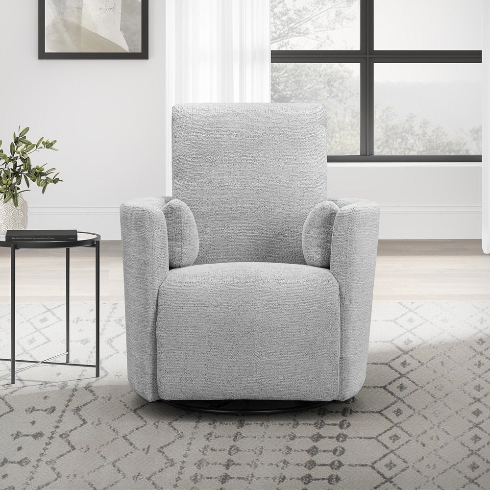 Parker House - Turner - Vincent Fog Manual Swivel Glider Recliner - Vincent Fog - MTUR-812GS-VNCF view 6