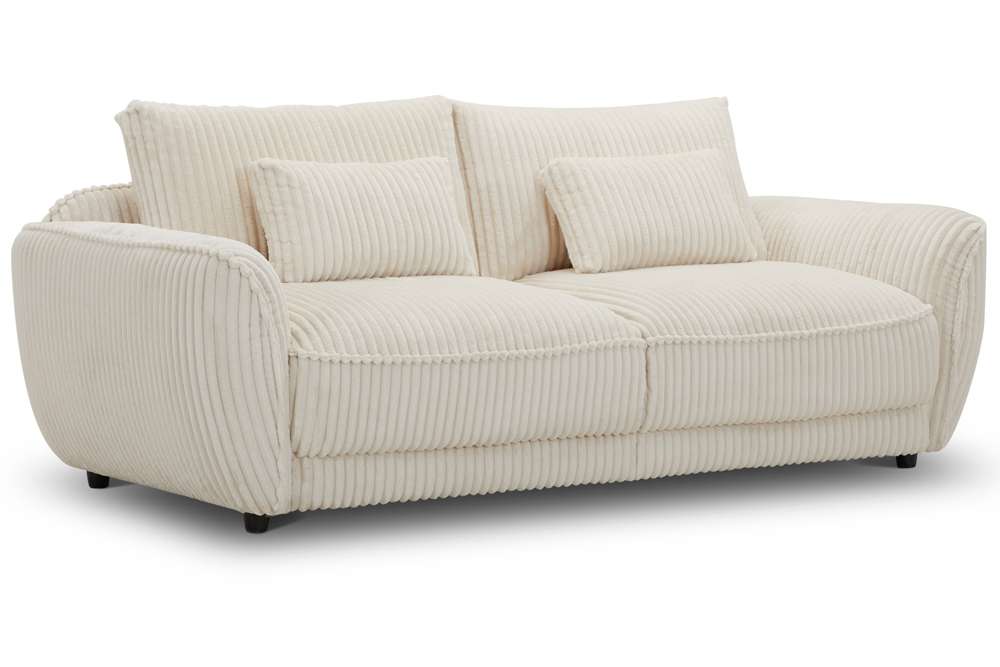 Parker House - Utopia - Mega Ivory Sofa - 2 cushion seat with Lumbar Pillow - SUTP#932-MGIV view 1