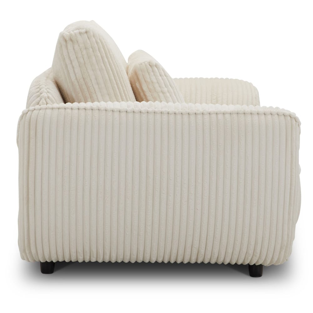 Parker House - Utopia - Mega Ivory Sofa - 2 cushion seat with Lumbar Pillow - SUTP#932-MGIV view 3