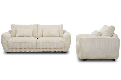 Parker House -  Utopia - Mega Ivory Sofa and 2 Chair and Half - SUTP-311-MGIV view 3