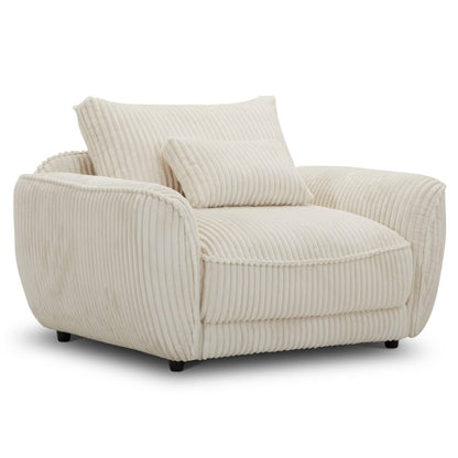 Parker House -  Utopia - Mega Ivory Sofa and 2 Chair and Half - SUTP-311-MGIV view 6