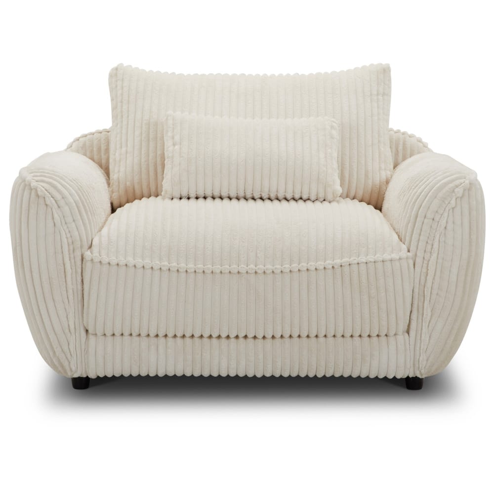 Parker House -  Utopia - Mega Ivory Sofa and 2 Chair and Half - SUTP-311-MGIV view 7