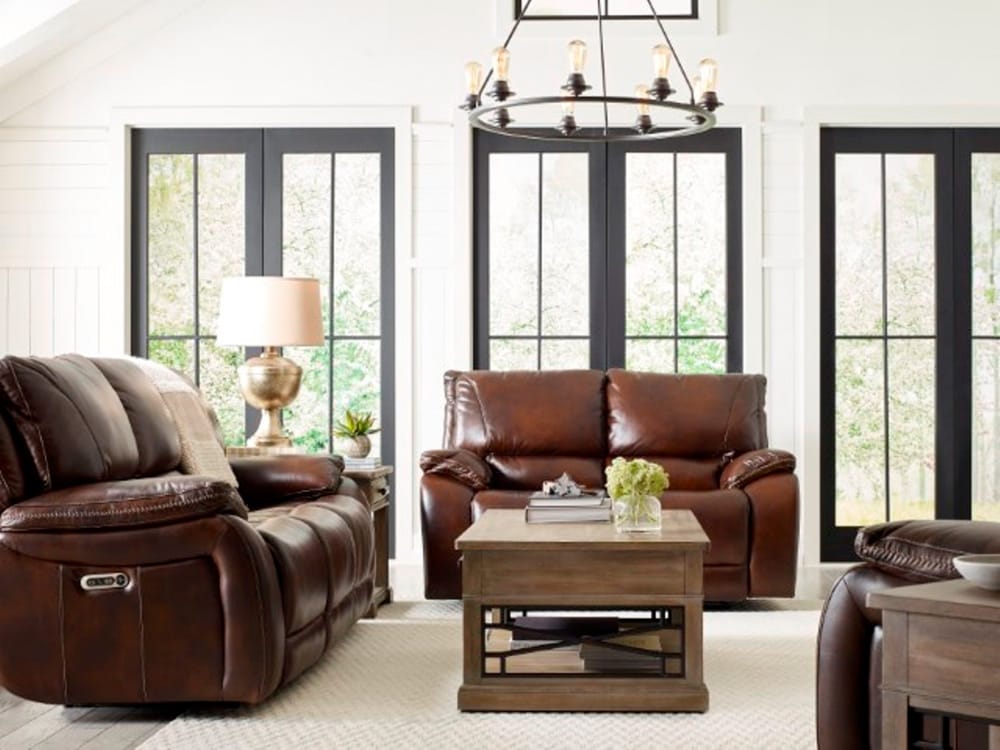 Parker House - Vail - Burnt Sienna Power Reclining Sofa Loveseat and Recliner - MVAI-321PH-BUR view 3