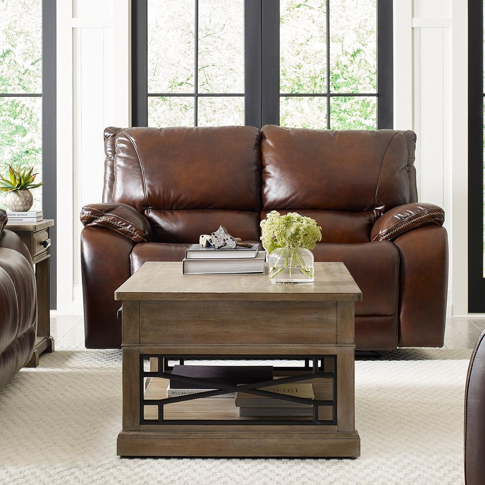 Parker House - Vail Power Loveseat in Burnt Sienna - MVAI822PH-BUR veiw 2