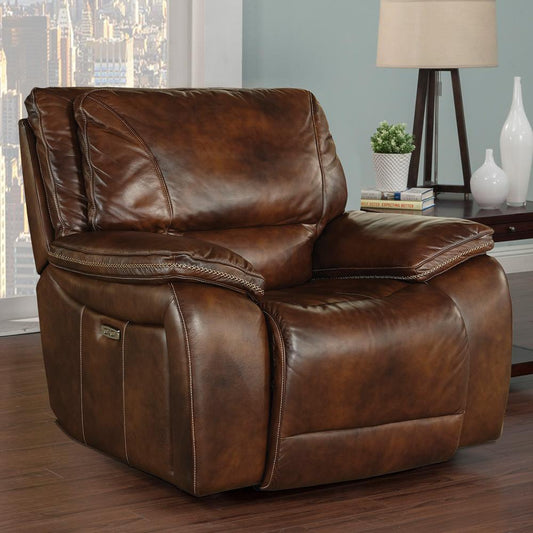Parker House - Vail Power Recliner in Burnt Sienna - MVAI812PH-BUR veiw 2