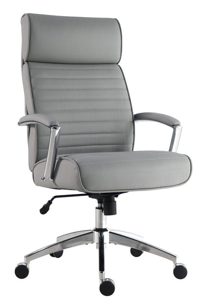 Parker House - Vegan Leather Tall Desk Chair - Softy Grey - DC-602-SFGR view 1