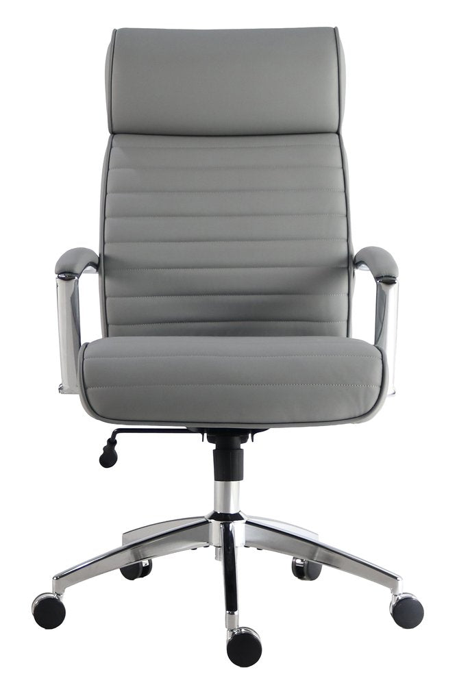 Parker House - Vegan Leather Tall Desk Chair - Softy Grey - DC-602-SFGR view 2