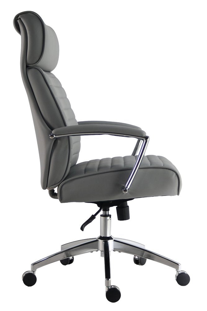 Parker House - Vegan Leather Tall Desk Chair - Softy Grey - DC-602-SFGR view 3