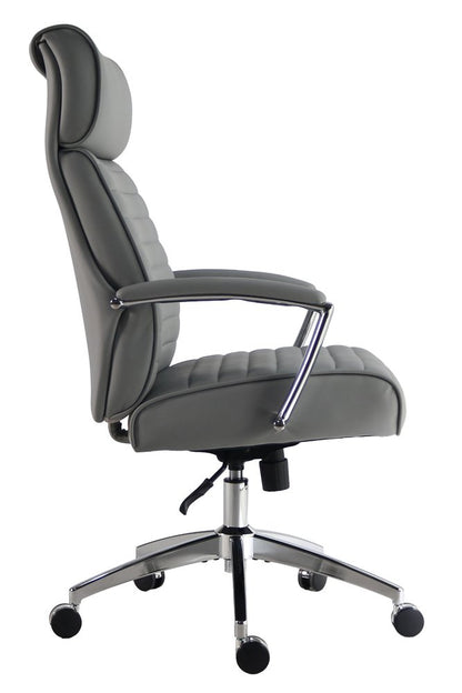 Parker House - Vegan Leather Tall Desk Chair - Softy Grey - DC-602-SFGR view 3