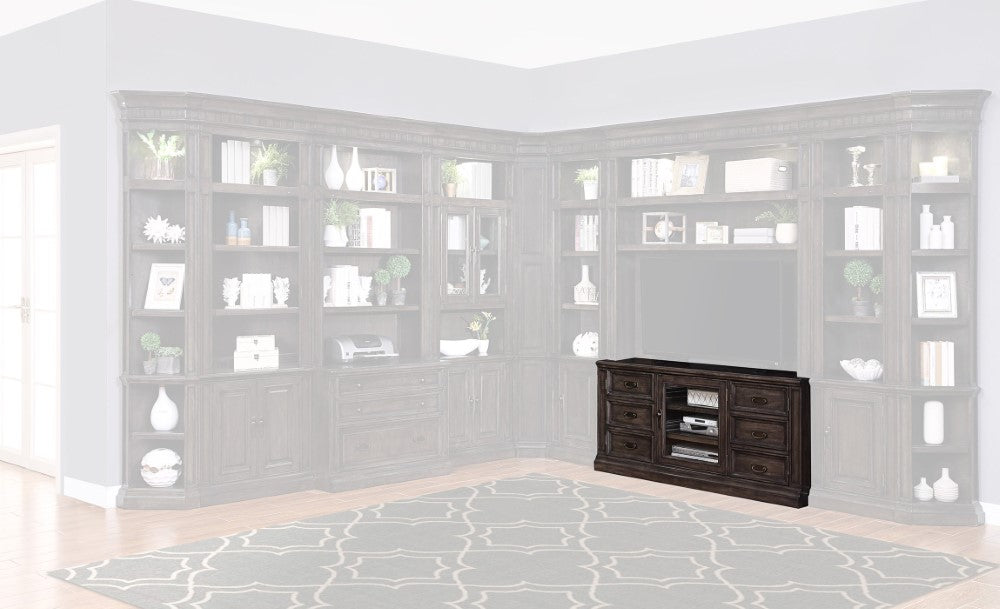 Parker House - Washington Heights 66 in. TV Console - WAS412 veiw 3