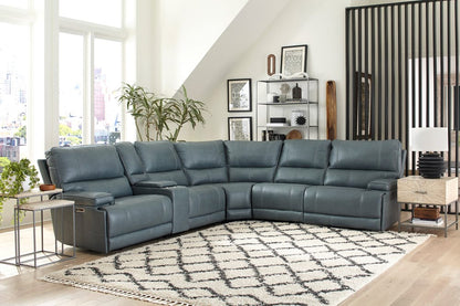 Parker House - Whitman Verona Azure 6-Piece Sectional - Package A - MWHI-PACKA(H)-P50-VAZ view 6