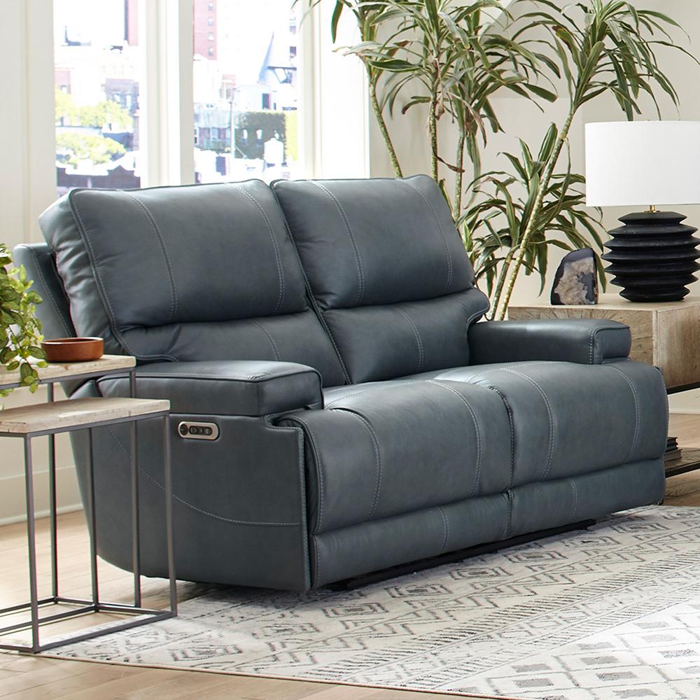 Parker House - Whitman - Verona Azure - Powered By Freemotion Power Reclining Sofa and Loveseat - MWHI-32PH-P25-VAZ view 5