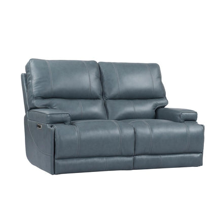 Parker House - Whitman - Verona Azure - Powered By Freemotion Power Reclining Sofa and Loveseat - MWHI-32PH-P25-VAZ view 9