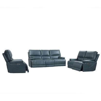 Parker House - Whitman - Verona Azure - Powered By Freemotion Power Reclining Sofa Loveseat and Recliner - MWHI-321PH-P25-VAZ view 1