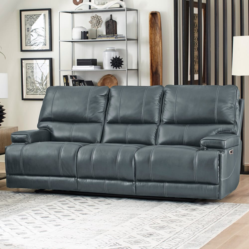 Parker House - Whitman - Verona Azure - Powered By Freemotion Power Reclining Sofa Loveseat and Recliner - MWHI-321PH-P25-VAZ view 5