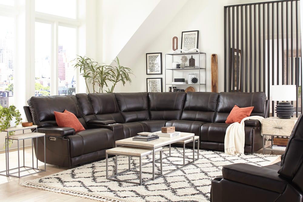 Parker House - Whitman Verona Coffee 6-Piece Sectional - Package A - MWHI-PACKA(H)-P50-VCO view 4