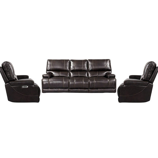 Parker House - Whitman - Verona Coffee - Powered By Freemotion Power Reclining Sofa and Two Recliners - MWHI-311PH-P25-VCO view 1