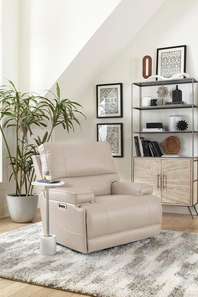 Parker House - Whitman Verona Linen - Powered By Freemotion Power Cordless Recliner - MWHI812PH-P25-VLI veiw 2