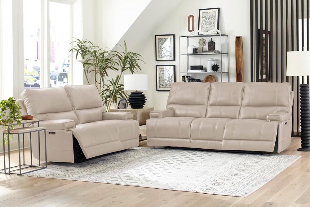 Parker House - Whitman - Verona Linen - Powered By Freemotion Power Reclining Sofa and Loveseat - MWHI-32PH-P25-VLI view 4