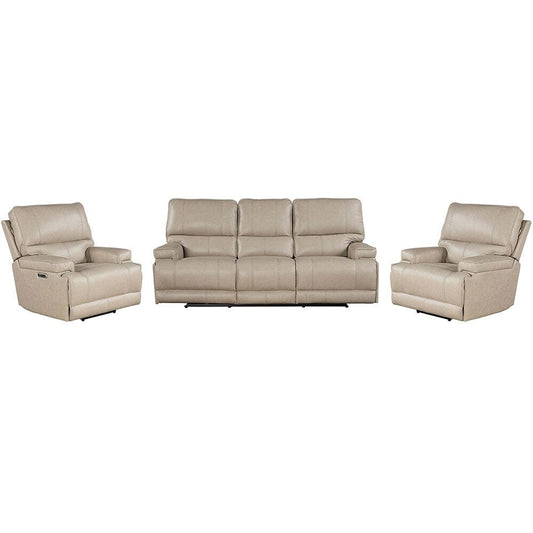 Parker House - Whitman - Verona Linen - Powered By Freemotion Power Reclining Sofa and Two Recliners - MWHI-311PH-P25-VLI view 1