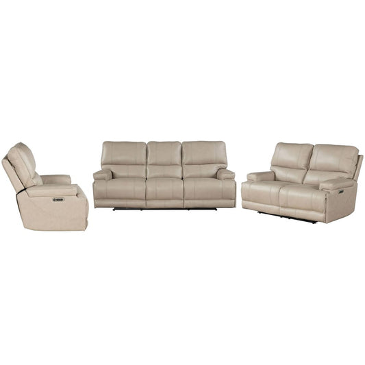 Parker House - Whitman - Verona Linen - Powered By Freemotion Power Reclining Sofa Loveseat and Recliner - MWHI-321PH-P25-VLI view 1
