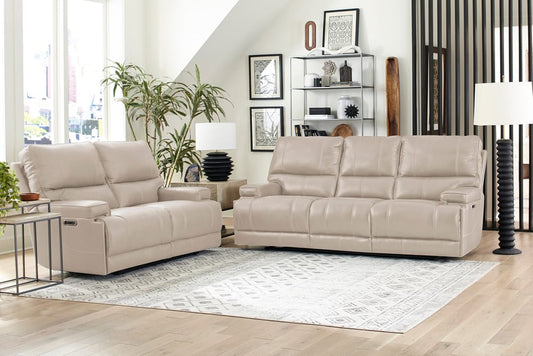 Parker House - Whitman - Verona Linen - Powered By Freemotion Power Reclining Sofa Loveseat and Recliner - MWHI-321PH-P25-VLI view 2