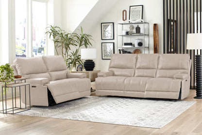 Parker House - Whitman - Verona Linen - Powered By Freemotion Power Reclining Sofa Loveseat and Recliner - MWHI-321PH-P25-VLI view 3