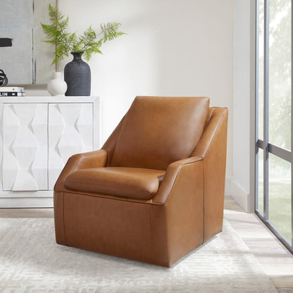 Parker Living - Asher - Steamboat Ecru Swivel Accent Chair - SASH#912S-STEU view 4