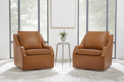 Parker Living - Asher - Steamboat Ecru Swivel Accent Chair (Set of 2) - SASH#912S-2-STEU view 5