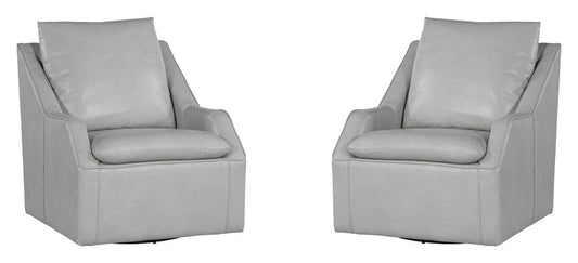 Parker Living - Asher - Steamboat Ice Swivel Accent Chair (Set of 2) - SASH#912S-2-STIC view 1