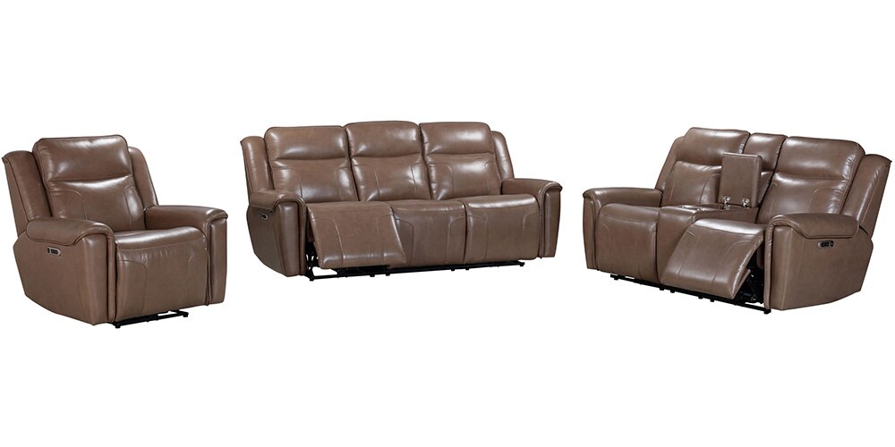 Parker House - Atlantis - Smooth Latte Power Reclining Zero Gravity Sofa, Loveseat and Recliner - MATL-321PHZ-SMLT veiw 8