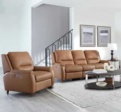 Parker House - Austin - Caramel Cream Power Reclining Sofa and Recliner - MAUS-31PH-CMCR veiw 2