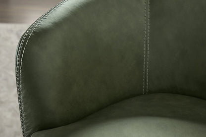 Parker Living - Barolo - Lyric Sage 100% Italian Leather Swivel Club Chair - SBAR912S-LYSG view 3