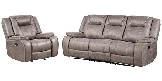 Parker House - Blake - Desert Taupe Manual Reclining Sofa and Recliner - MBLA-31-DTAU veiw 1