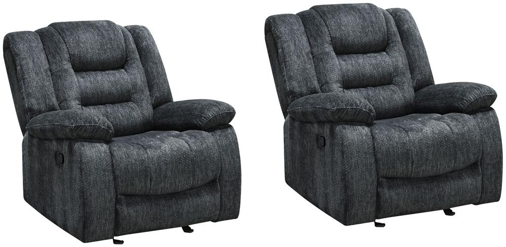 Parker Living - Bolton - Misty Storm Glider Recliner (Set of 2) - MBOL#812G-2-MISS veiw 1