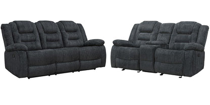 Parker House - Bolton - Misty Storm Manual Glider Reclining Sofa and Loveseat - MBOL-32-MISS veiw 1