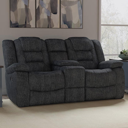 Parker House - Bolton - Misty Storm Manual Glider Reclining Sofa and Loveseat - MBOL-32-MISS veiw 4