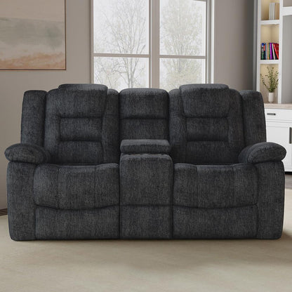 Parker House - Bolton - Misty Storm Manual Glider Reclining Sofa and Loveseat - MBOL-32-MISS veiw 5