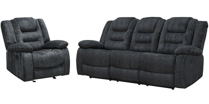 Parker House - Bolton - Misty Storm Manual Glider Reclining Sofa and Recliner - MBOL-31-MISS veiw 1